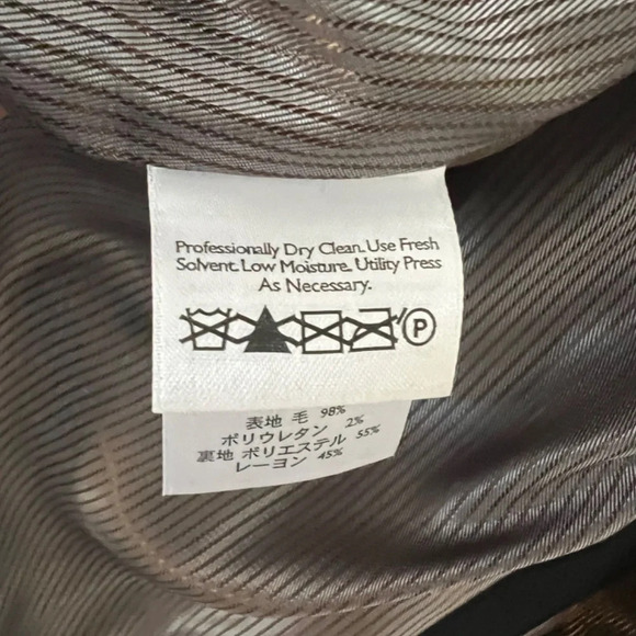 Eddie Bauer Classic Black Single Button Lined Wool Blend Blazer Size 4 NWT - Picture 8 of 10